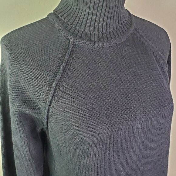 Karen Scott Womens Black Cotton Turtleneck Sweater XS - Picture 3 of 11